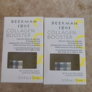NIB Set of 2 Beekman 1802 Collagen Booster Serum